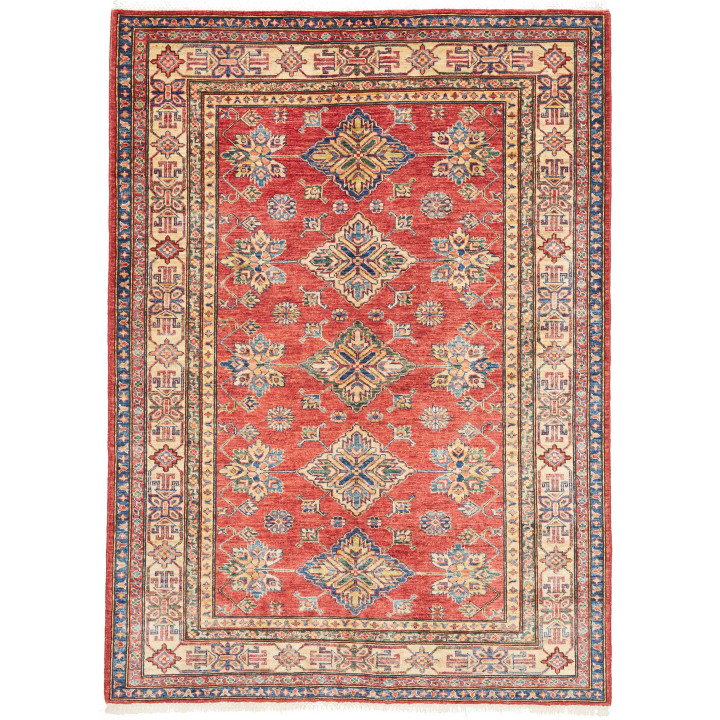 Hand Made Rug Kazak Fine Pakistan 149x204 Red B