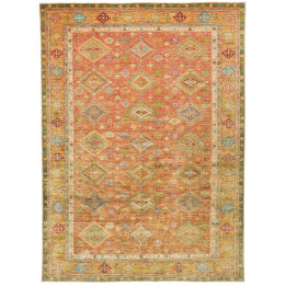 Hand Made Rug Kazak Fine Pakistan 262x356 Orang