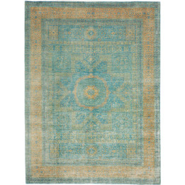 Tappeto Originale Kairo Pakistan 267x358 Verde