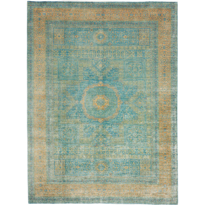 Tappeto Originale Kairo Pakistan 267x358 Verde