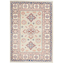 Tappeto Originale Kazak Afghanistan 84x121 Beig