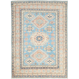 Hand Made Rug Kazak Afghanistan 149x207 Light B