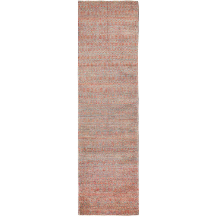 Hand Made Rug Cromopura Pakistan 81x295 Orange