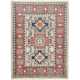Tappeto Originale Kazak Afghanistan 65x86 Rosso