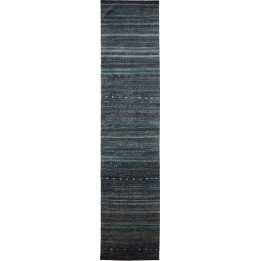 Tappeto Originale Cromopura Pakistan 90x428 Blu