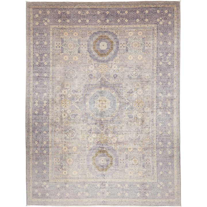 Hand Made Rug Kairo Pakistan 275x368 Lavender G