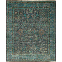 Tappeto Originale Kairo Pakistan 251x306 Verde