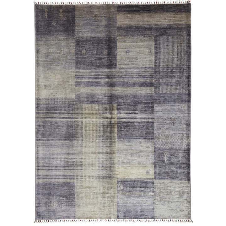 Hand Made Rug Gabbeh Nova Pakistan 170x237 Grey