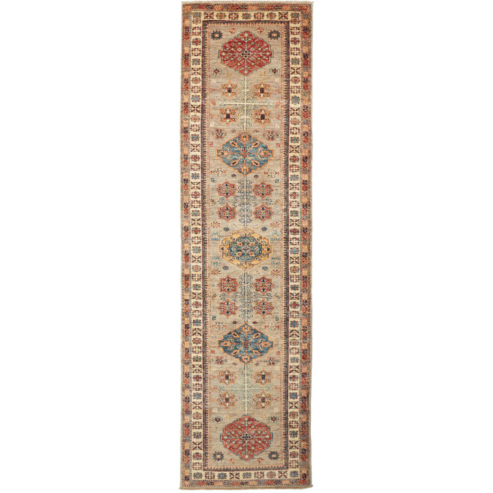 Tappeto Originale Kazak Fine Pakistan 78x302 Be