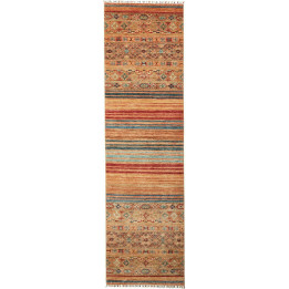 Hand Made Rug Istintia Pakistan 84x300 Rust Blu