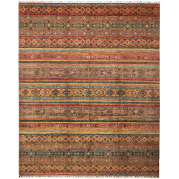 Hand Made Rug Samarkand Pakistan 249x303 Brick