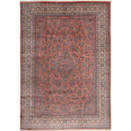 Tappeto Originale Sarough Persia 338x486 Corall