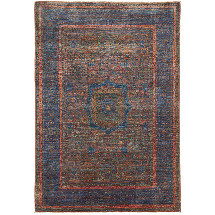 Tappeto Originale Kairo Pakistan 145x207 Blu Ma