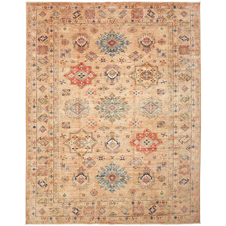 Hand Made Rug Kazak Fine Pakistan 249x315 Beige