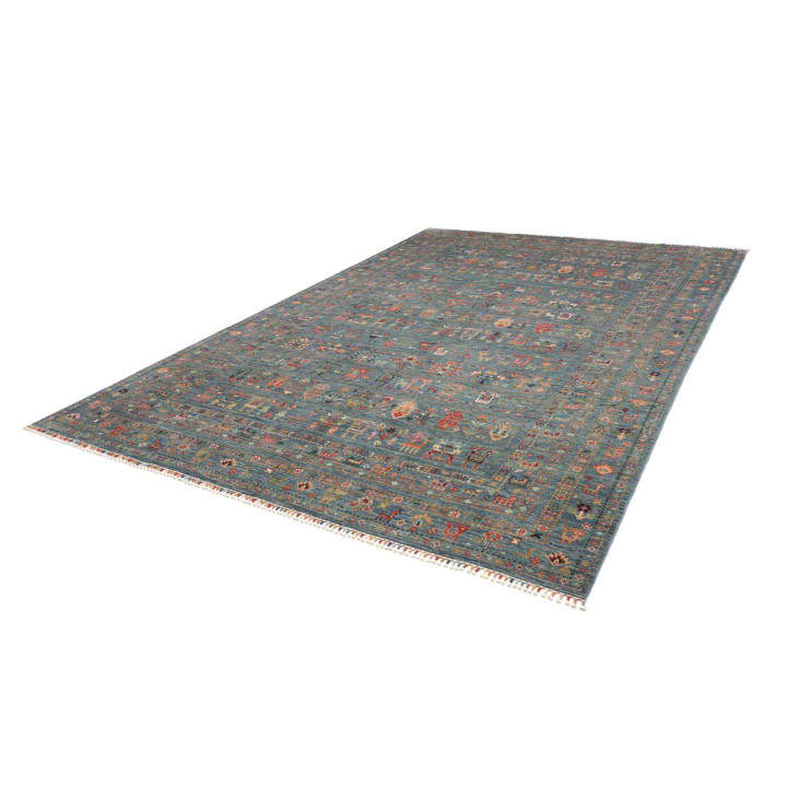 Tappeto Originale Istintia Pakistan 243x348 Blu