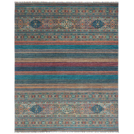 Tappeto Originale Istintia Pakistan 245x304 Blu