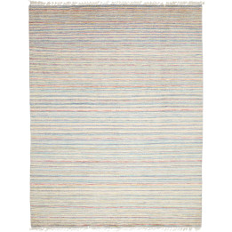 Hand Made Rug Berber Pakistan 240x311 Ivory Mul