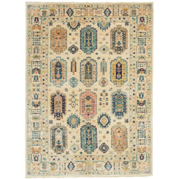 Hand Made Rug Floralia Pakistan 147x201 Ivory P