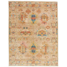 Hand Made Rug Floralia Pakistan 150x197 Beige B