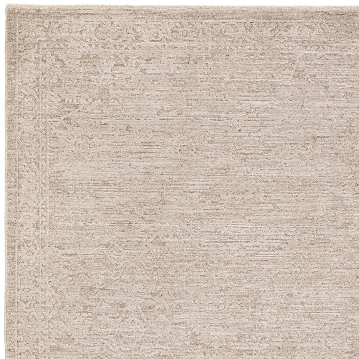 Tappeto Laurent astratto beige tortora e crema 1