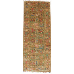 Hand Made Rug Istintia Pakistan 72x187 Chestnut