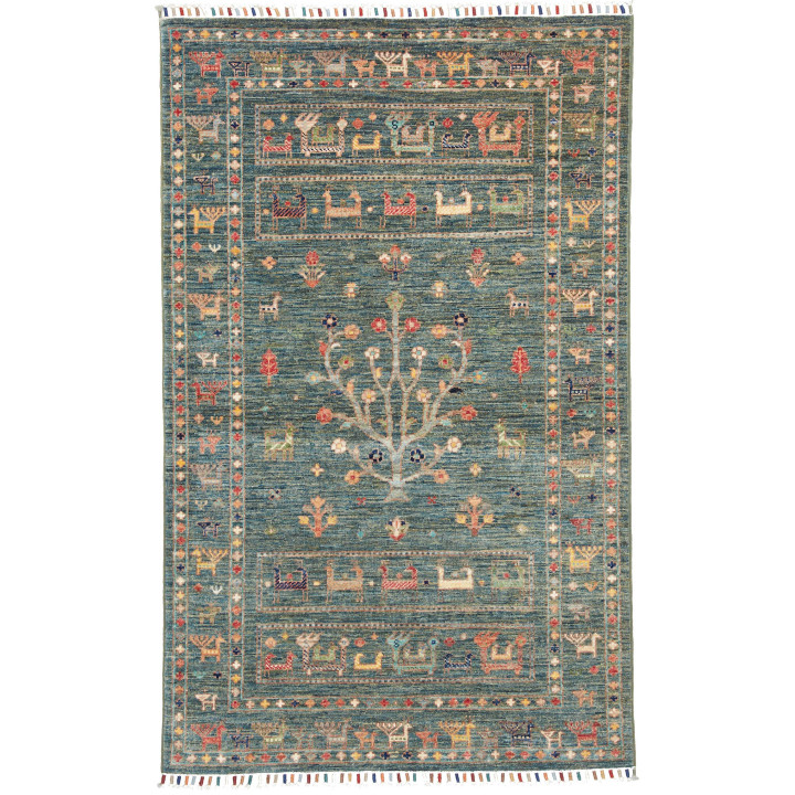 Tappeto Originale Istintia Pakistan 99x158 Verd