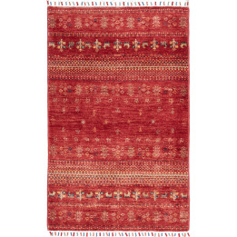 Hand Made Rug Gabbeh Nova Pakistan 77x124 Red B