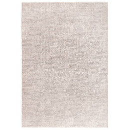 Tappeto Laurent geometrico grigio e argento 120x