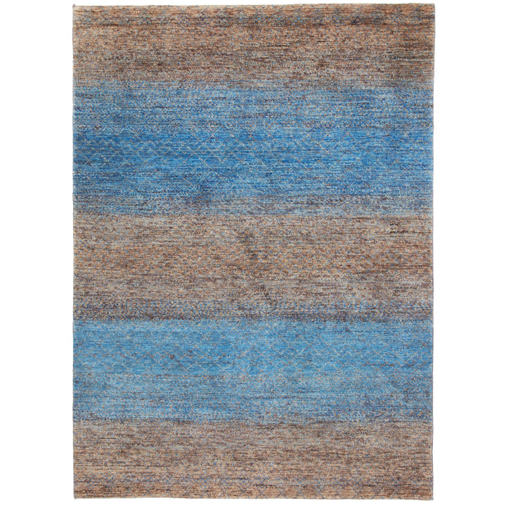 Hand Made Rug Cromopura Pakistan 155x213 Blue B