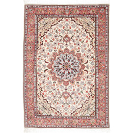 Hand Made Rug Tabriz 50 Raj Persia 102x150 Anti