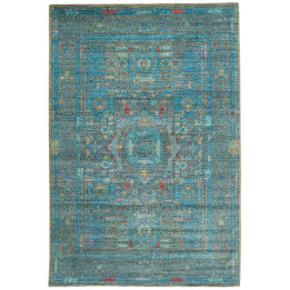 Hand Made Rug Kairo Pakistan 201x304 Petrol Blu