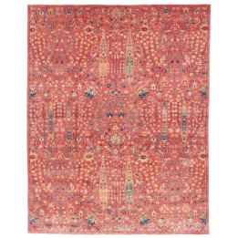 Tappeto Originale Floralia Pakistan 201x256 Ros