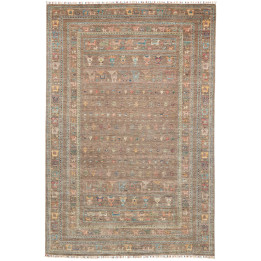 Hand Made Rug Istintia Pakistan 201x298 Brown B
