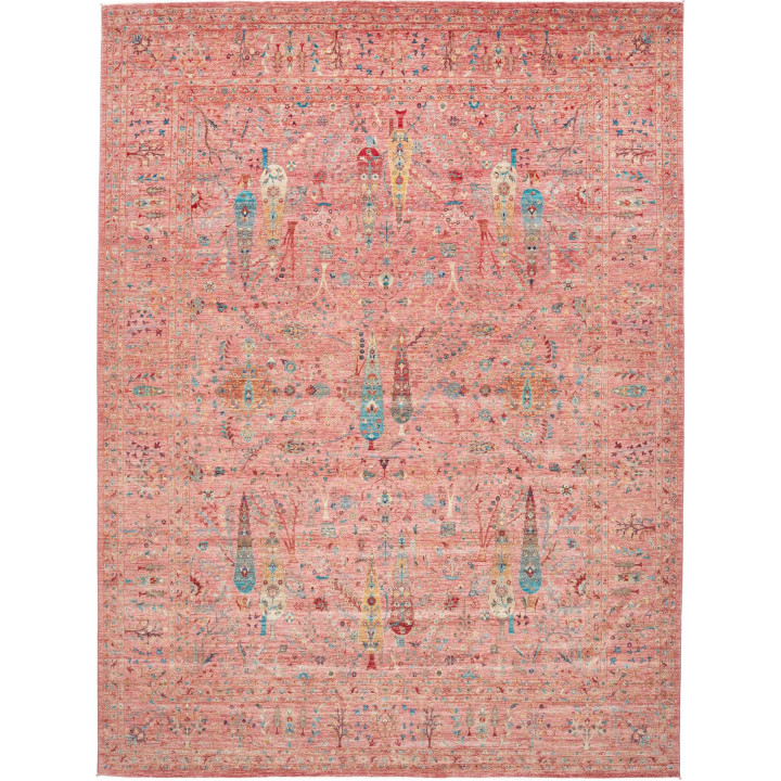 Hand Made Rug Floralia Pakistan 275x362 Antique