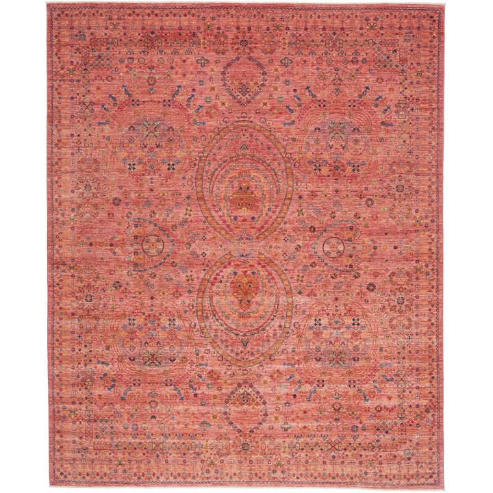 Hand Made Rug Floralia Pakistan 249x307 Rust Re