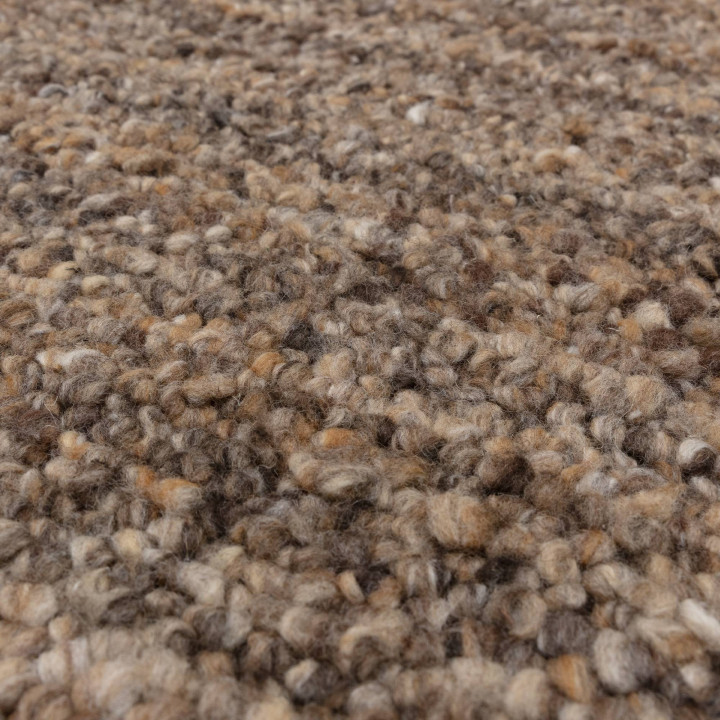 Rug Abbus geometric brown and beige 160x230 cm