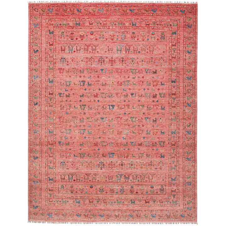 Hand Made Rug Istintia Pakistan 243x318 Red Mul