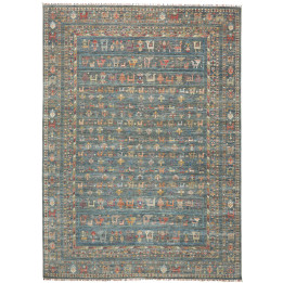 Tappeto Originale Istintia Pakistan 249x350 Blu