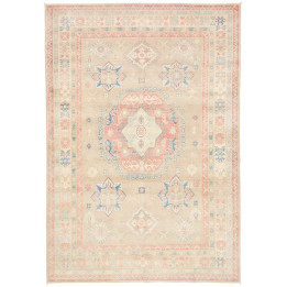 Hand Made Rug Kazak Afghanistan 179x257 Beige A