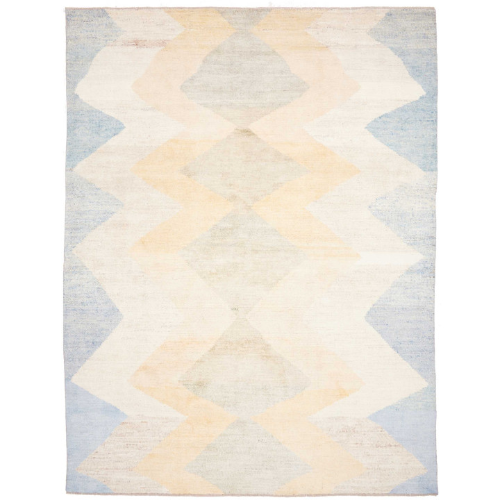 Hand Made Rug Berber Pakistan 274x362 Ivory Bei