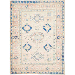 Hand Made Rug Kazak Afghanistan 148x201 Beige B