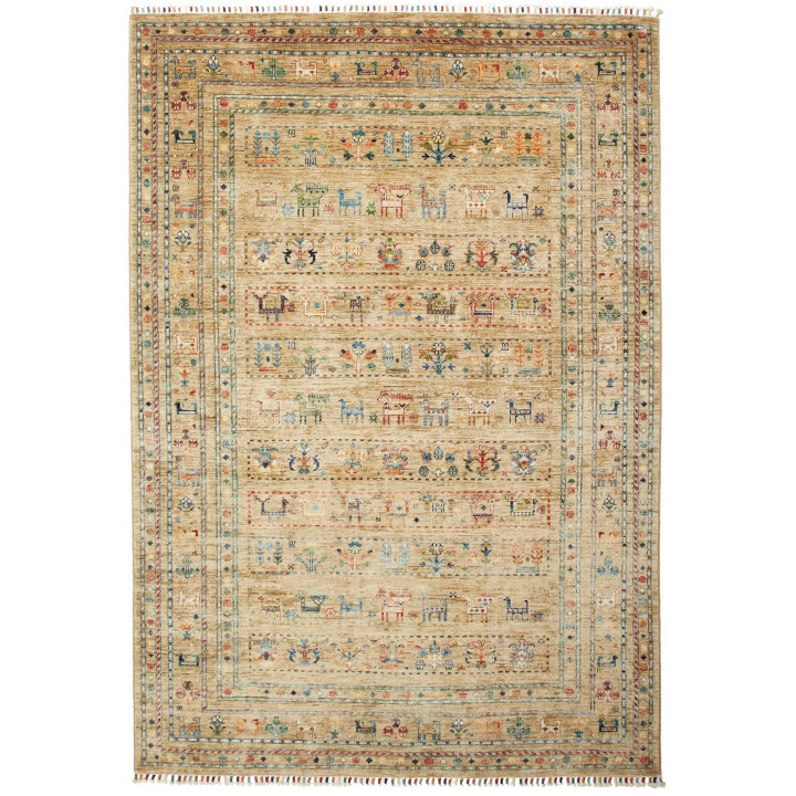 Hand Made Rug Istintia Pakistan 165x238 Beige B