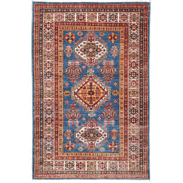 Hand Made Rug Kazak Fine Pakistan 99x152 Blue R