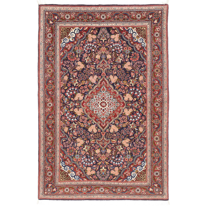 Tappeto Originale Ilaam Persia 111x164 Blu Scur