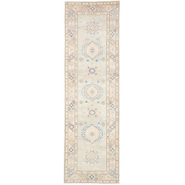 Tappeto Originale Kazak Afghanistan 86x281 Azzu