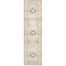 Tappeto Originale Kazak Afghanistan 83x298 Rosa