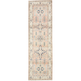 Tappeto Originale Kazak Afghanistan 85x286 Rosa