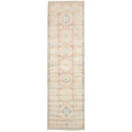 Tappeto Originale Kazak Afghanistan 84x300 Rosa