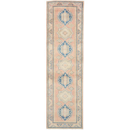 Hand Made Rug Kazak Afghanistan 81x297 Antique