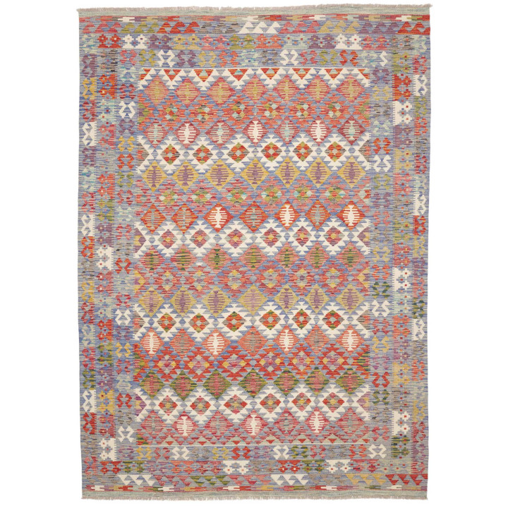 Hand Made Rug Kilim Afghanistan 204x292 Brick R